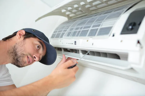 Cleaning, refilling the air conditioner